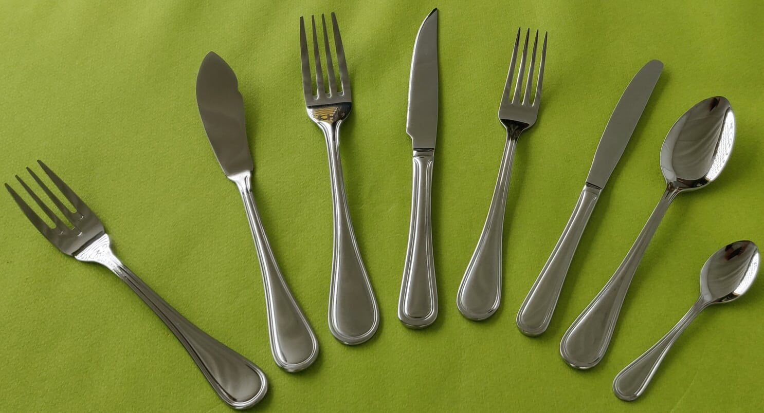 Fourchette de table Liseret